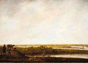 Aelbert Cuyp Panoramic Landscape with Shepherds oil painting reproduction